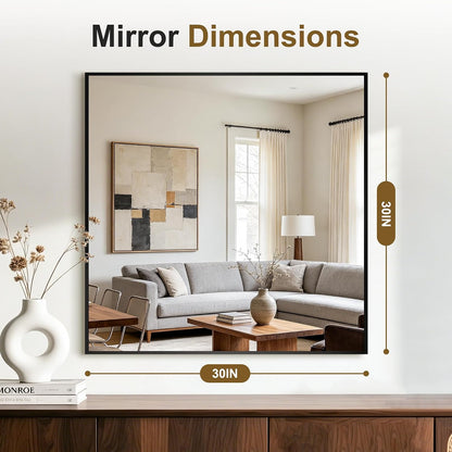 bathroom vanity mirrors for over sink, 2 pack on a desk or shelf