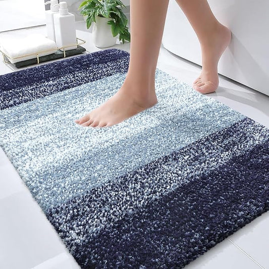 OLANLY Bathroom Rugs Mat 30x20, Extra Soft Absorbent Microfiber Bath Rugs by OLANLY