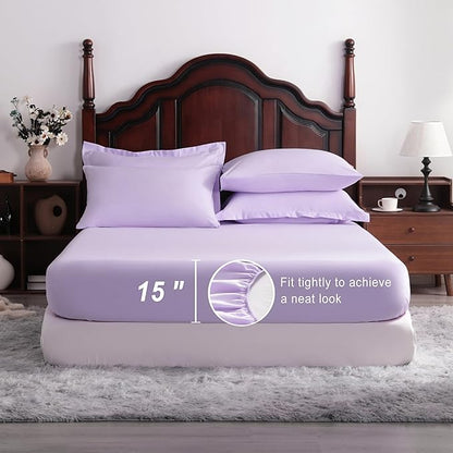 NTBAY Queen Comforter Set with Sheets, 7 Pieces Soft and Breathable Queen - Image 3