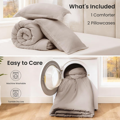 love's cabin burlwood king size comforter set, 3-piece on a desk or shelf