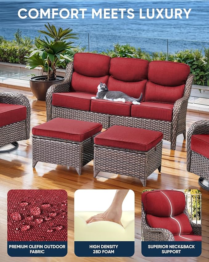 Luxury 24x24x6 Inch Smile Outdoor Cushions - Image 5