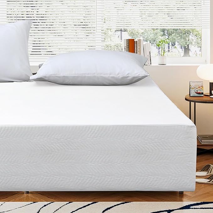 Queen Bed Skirt-Box Spring Cover by UTFDXU