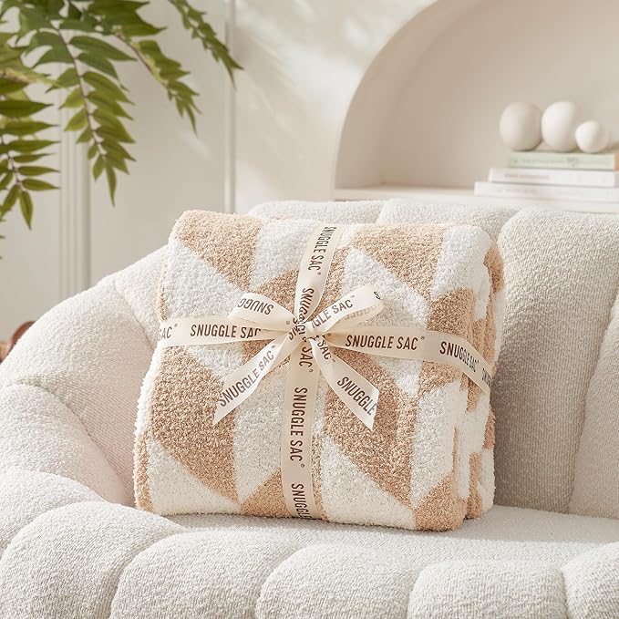 Snuggle Sac Beige Twin Size Blankets by SnuggleSac