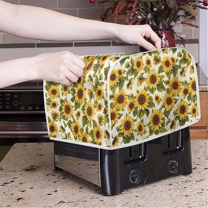 ZFRXIGN Sunflower Toaster Covers 2 Slice Toaster Cover - Image 2