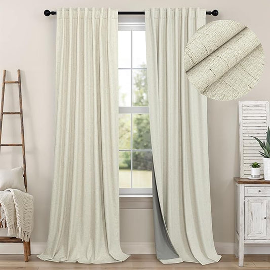 Pitalk Living Room Curtains Ideas Modern Black Out Curtains by Pitalk
