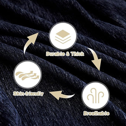 MYSKY HOME Couch Cover for Dogs Washable Couch Covers for 3 Cushion Couch Sofa - Image 8