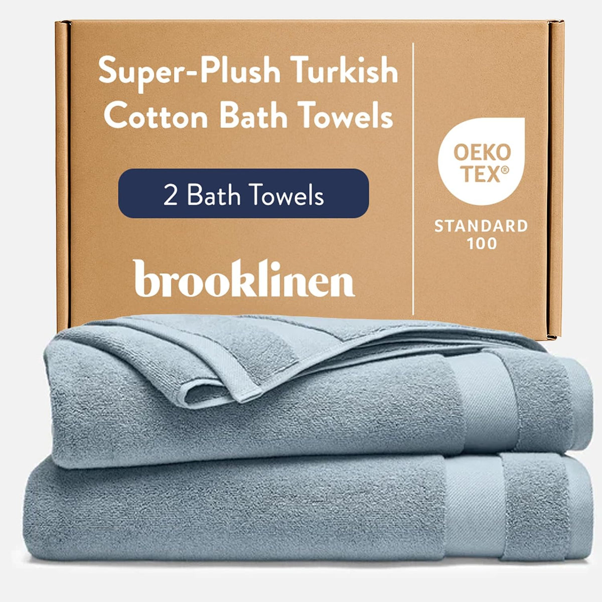 brooklinen 100% turkish cotton bath towels spa-quality cotton, main product view