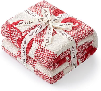 Snuggle Sac Red Cherry Throw Blanket - Image 2