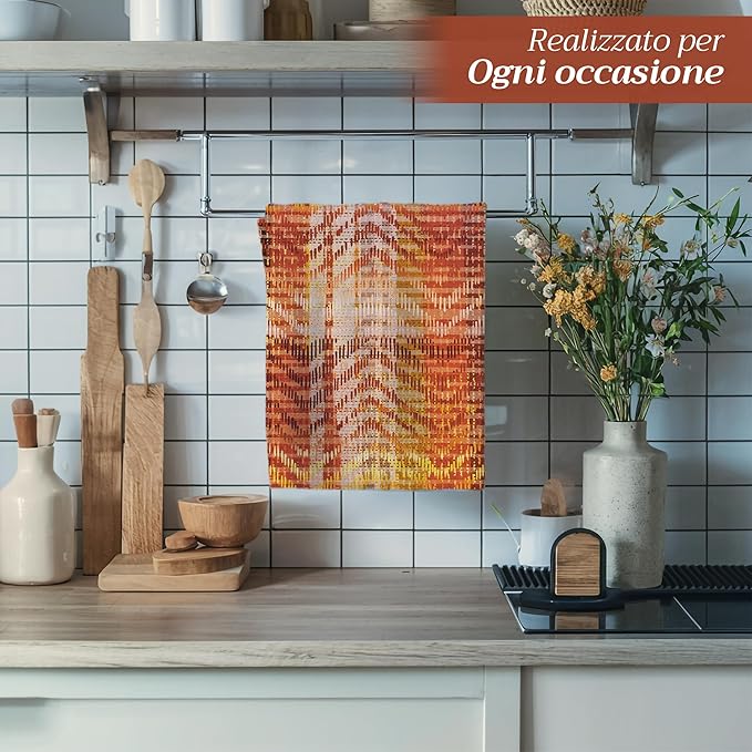 Maison d' Hermine Kitchen Towels Set of 3 100% Cotton 20" x 27.5" Reusable - Image 5