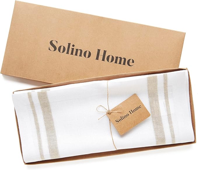 Solino Home Linen Table Runner 108 Inches Long - Image 5