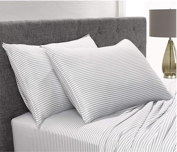 Pure Bamboo Twin Sheets, Genuine 100% Organic Viscose Derived from Bamboo Bed - Image 4