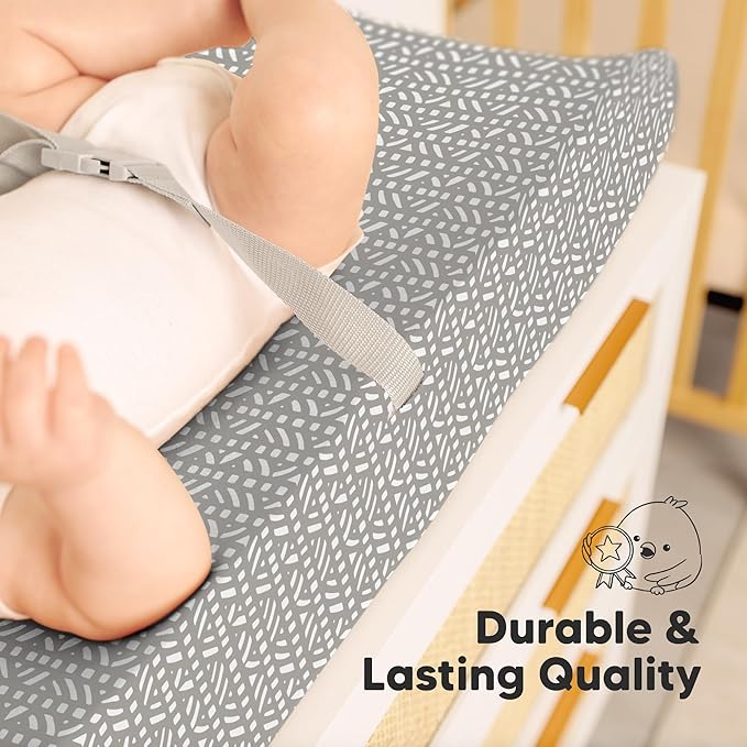 2-Pack Organic Changing Pad Covers - Image 7
