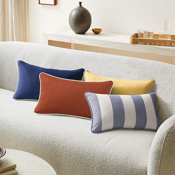 Decorative Outdoor Water Repellent Throw Pillows - Image 6