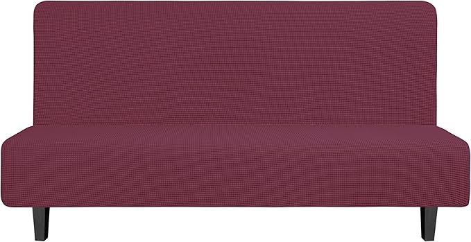 Easy-Going Stretch Futon Slipcover Armless Futon Bed Cover Furniture Protector by Easy-Going