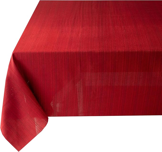 Benson Mills Cameron Textured Fabric Table Cloth, - Image 6