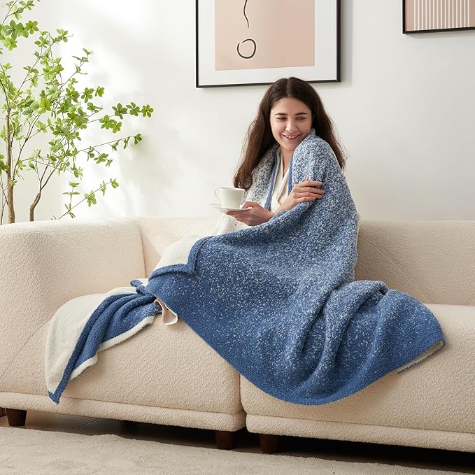 Snuggle Sac Blue Blanket Twin Size - Image 7