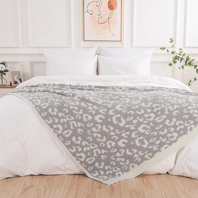 NEXHOME PRO Leopard Soft Blanket Twin Size, Fuzzy Throw Blanket - Image 2