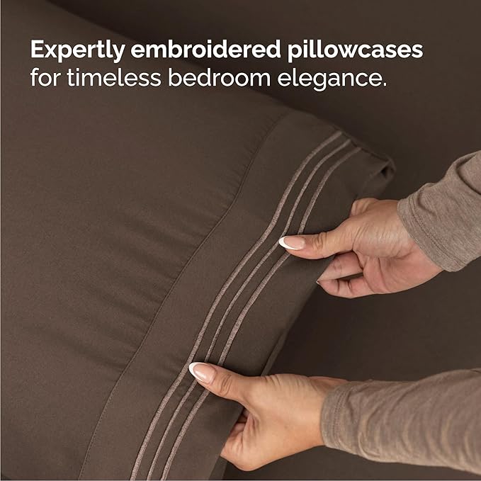 Cal King Size 4 Piece Sheet Set - Image 6