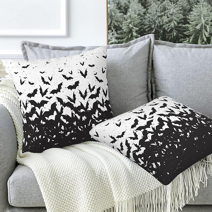 Throw Pillow Covers Small Scattered Flower Pillow Covers 18x18 Inch Set of 2 - Image 5