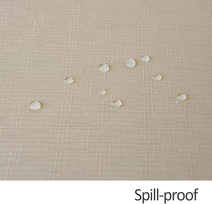 maxmill Tablecloth Stain Resistant Waterproof Wrinkle Resistant Spillproof - Image 5