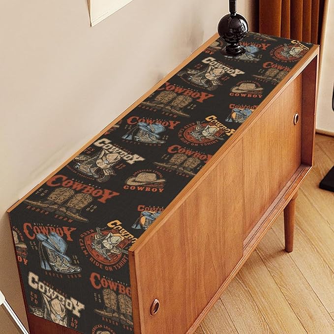 Western Cowboy Table Runner - Image 3