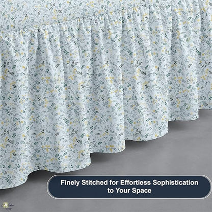 Cottington Lane Ruffled Bed Skirt King Size - Image 9