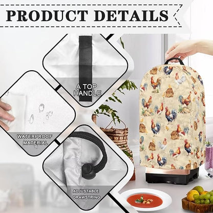 Chicken Rooster Blender Cover Kitchen Blender Dust Covers - Image 5