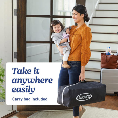 graco on the go pack 'n play playard, package contents