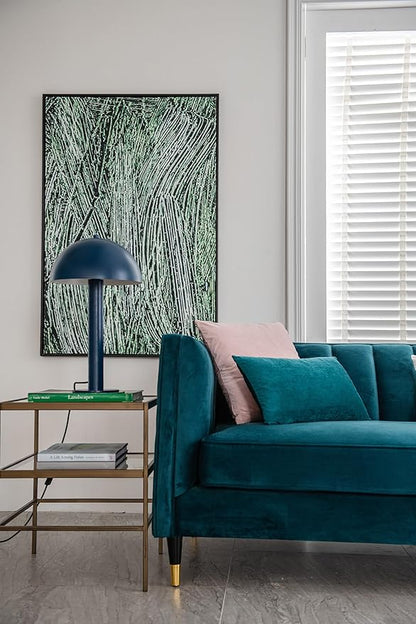 12x20 Throw Pillow Cases Teal Christmas: 2 Pack Cozy Soft Polyester Rectangular - Image 3