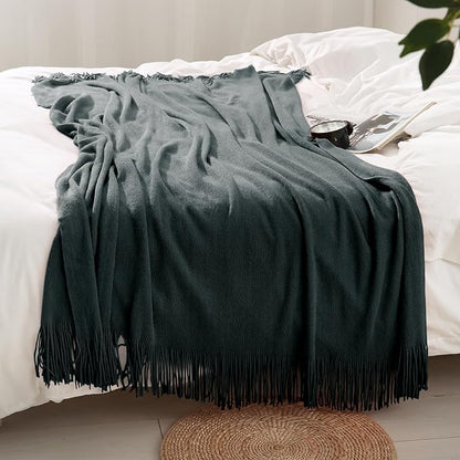 Homiest Decorative Knitted Throw Blanket - Image 3
