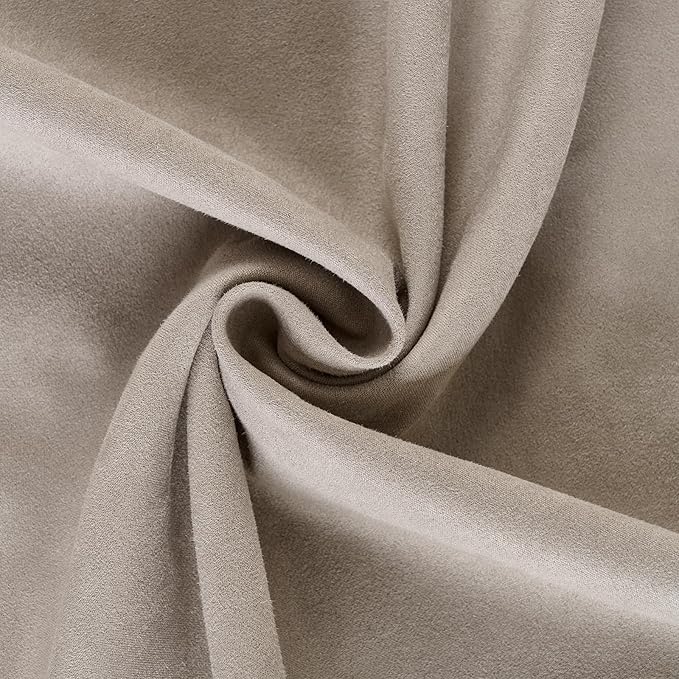 Fancy Homi 2 Packs Taupe Decorative Throw Pillow Covers 18x18 inch, Super Soft - Image 4