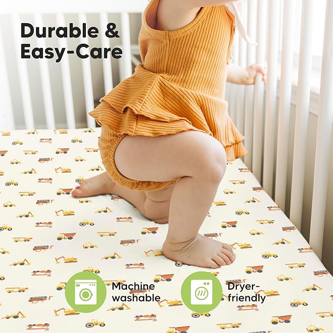 KeaBabies 2-Pack Baby Crib Sheets - Image 7
