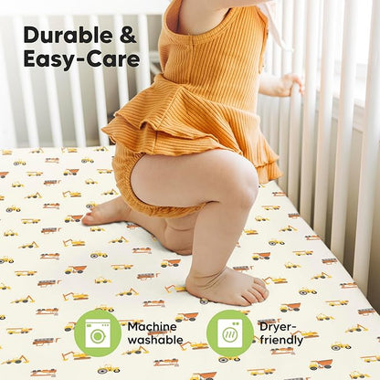KeaBabies 2-Pack Baby Crib Sheets - Image 7