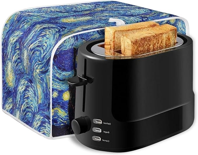 ZFRXIGN Starry Night Toaster Cover 4 Slice Small Appliance Covers Toaster Bag - Image 6