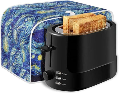 ZFRXIGN Starry Night Toaster Cover 4 Slice Small Appliance Covers Toaster Bag - Image 6