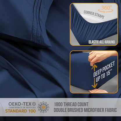 King Size Sheets Set Cooling - Image 4