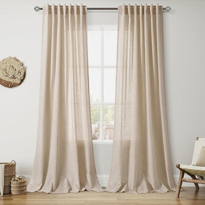 Nanspring Extra Long 120 Inch Curtains by Nanspring