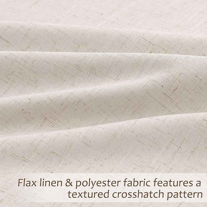 Pinch Pleat Linen Blackout Curtains - Image 4