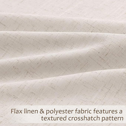Pinch Pleat Linen Blackout Curtains - Image 4