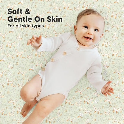 2-Pack Mini Crib Sheets Fitted - Image 4
