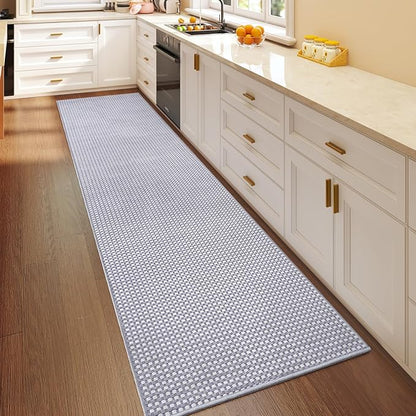 Boho 2x8 ft Runners for Hallways Extra Long Woven Washable Kitchen Runner Mat - Image 3