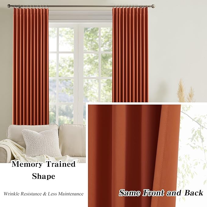 KEQIAOSUOCAI 92 Inch Custom Blackout Curtains - Image 6
