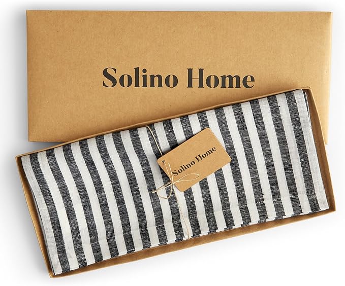 Solino Home Linen Table Runner 48 Inches - Image 5