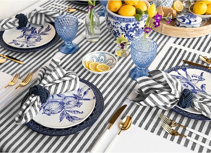 Solino Home Linen Table Runner 144 Inches Long - Image 9