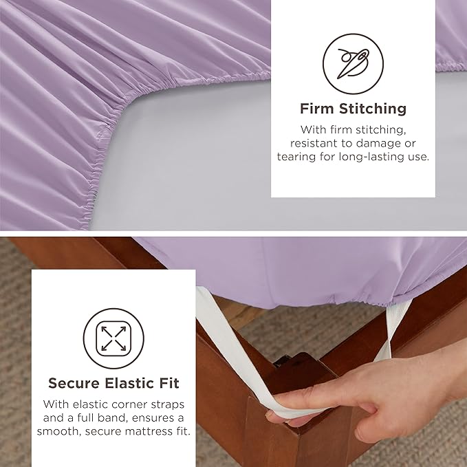 Bedsure Deep Pocket King Sheet Set - Image 4