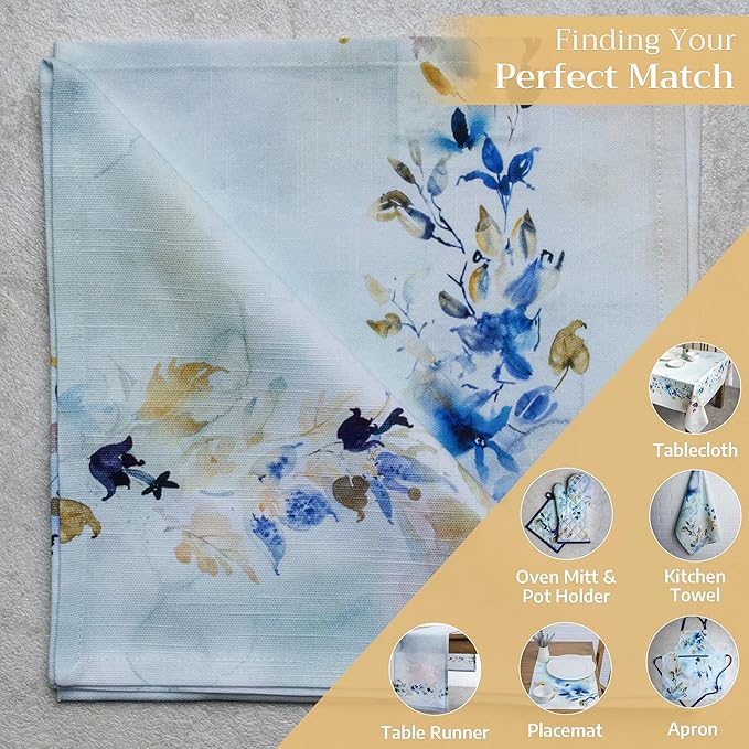 Maison d' Hermine Cloth Napkins Set of 4 100% Cotton Everyday Reusable Square - Image 5