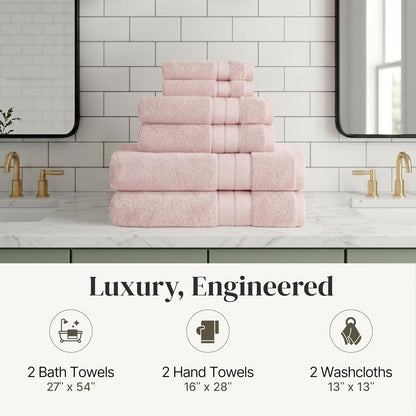 modern threads spun loft 6 piece bath towel on a desk or shelf