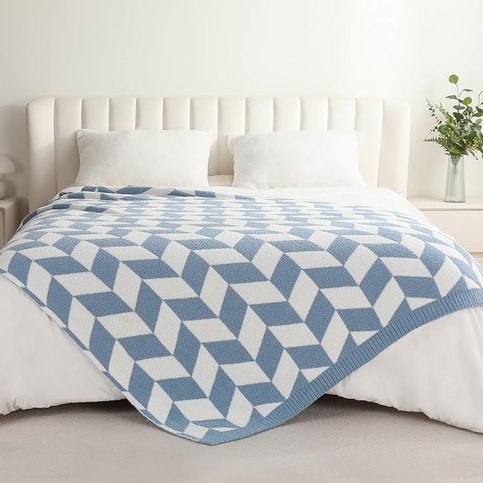 Snuggle Sac Twin Size Blue Blankets - Image 6