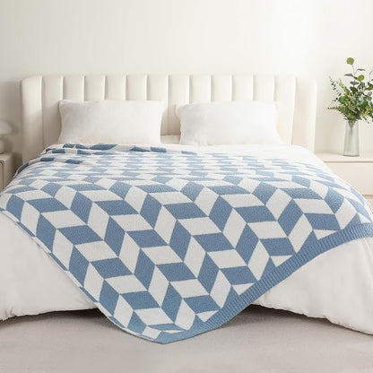Snuggle Sac Twin Size Blue Blankets - Image 6