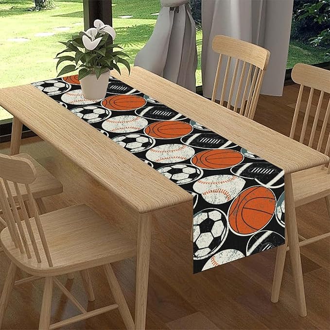 Sports Ball Table Runner - Image 2